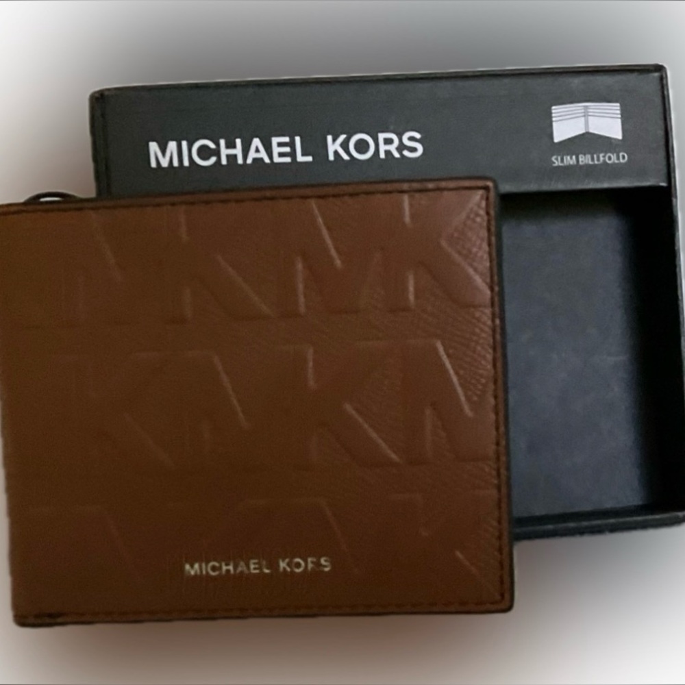 Brown MICHAEL KORS💳Billfold Wallet/Card Holder